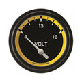 Classic Instruments Autocross Yellow 2-5/8" Volt Gauge - AX230YBLF