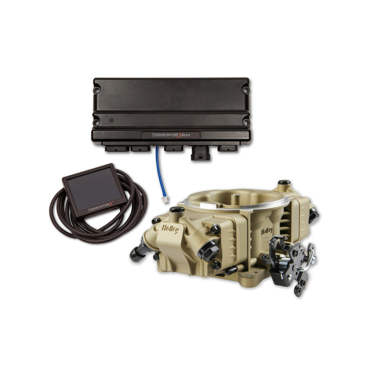 Holley EFI Terminator X Max Stealth 4150 - Gold - 550-1013