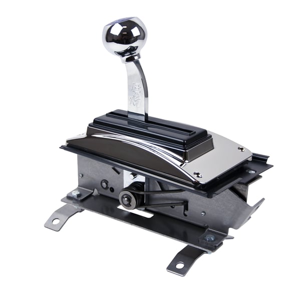 B&M Automatic Ratchet Shifter - QuickSilver Console - 1973-1981 Camaro / 1970-1981 Firebird - 80688