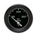 Classic Instruments Autocross Gray 2-5/8" Oil Temperature Gauge - AX228GBPF