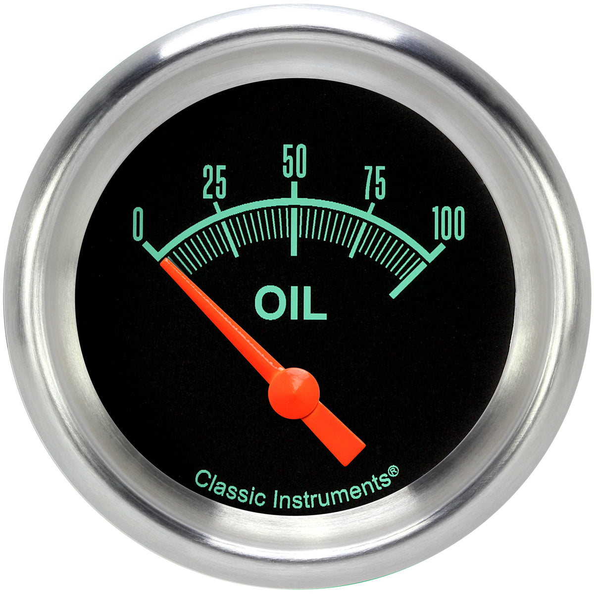Classic Instruments G/Stock 2-5/8" Oil Pressure Electric Gauge (100 PSI) - GS281APF