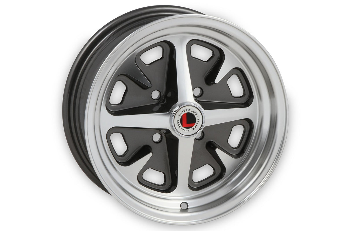 Legendary Wheel Magnum 400 - 14x6 - 4x4.5 - 3.75 BS - Charcoal/Machined - LW40-40644B