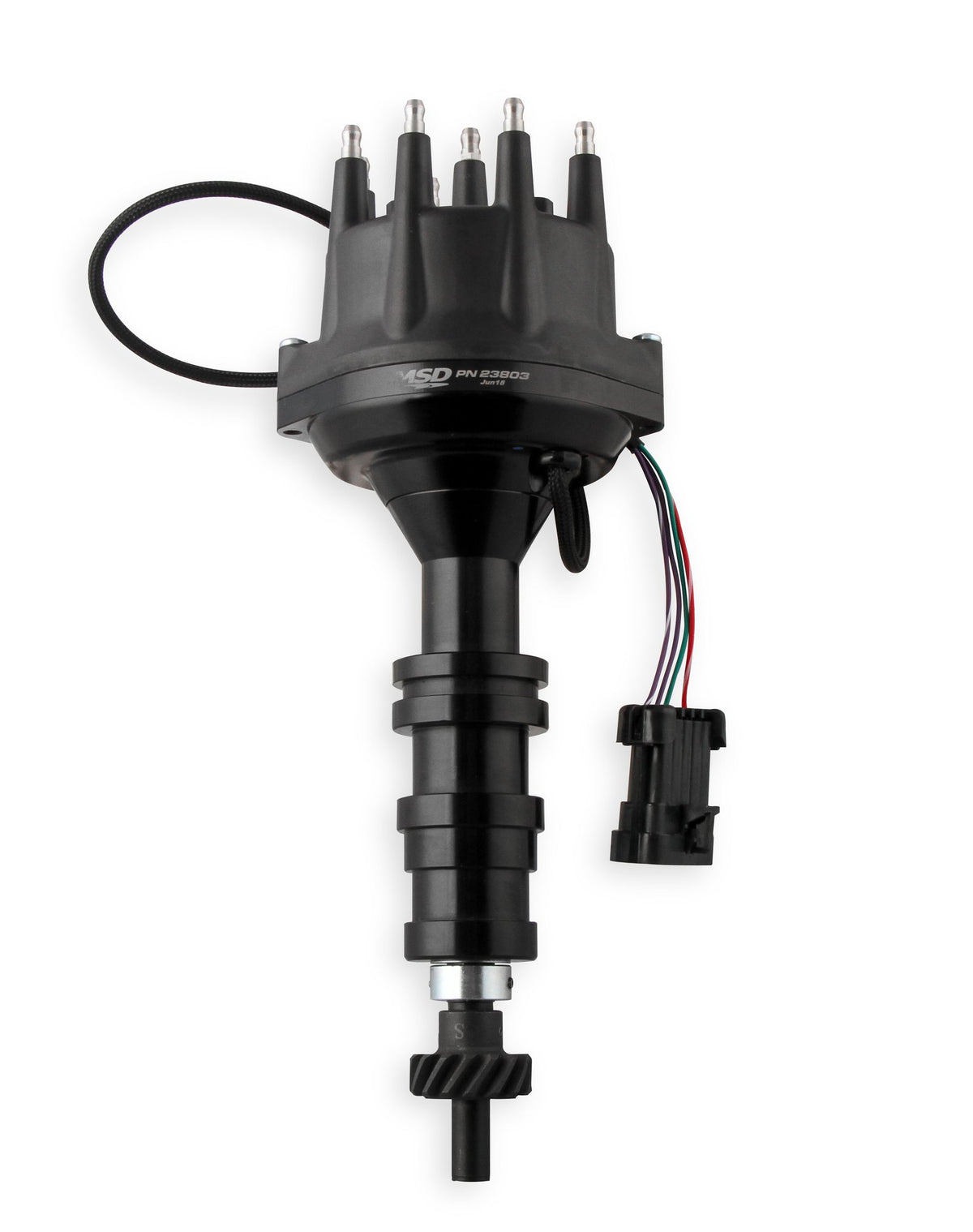 MSD Black, Ford FE Dual Sync Distributor - 23803