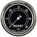 Classic Instruments Traditional 2-5/8" Boost Gauge (30 PSI) - TR342SLF