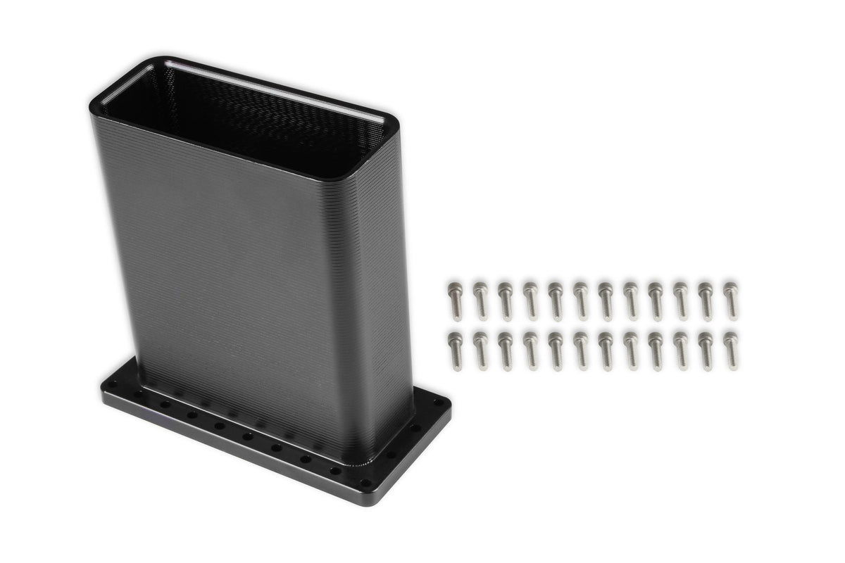 Holley EFI LS Ultra Lo-Ram Billet Burst Panel Duct - 300-608BK