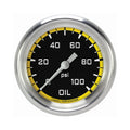 Classic Instruments Autocross Yellow 2-5/8" Oil Pressure Gauge - AX381YAPF