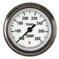 Classic Instruments White Hot 2-1/8" Transmission Temperature Gauge - WH127SLF