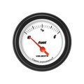 Classic Instruments Velocity White 2-1/8" Fuel Level Gauge - VS11WBLF
