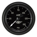 Classic Instruments Moal Bomber 2-1/8" Air Pressure Gauge - MA118BLF