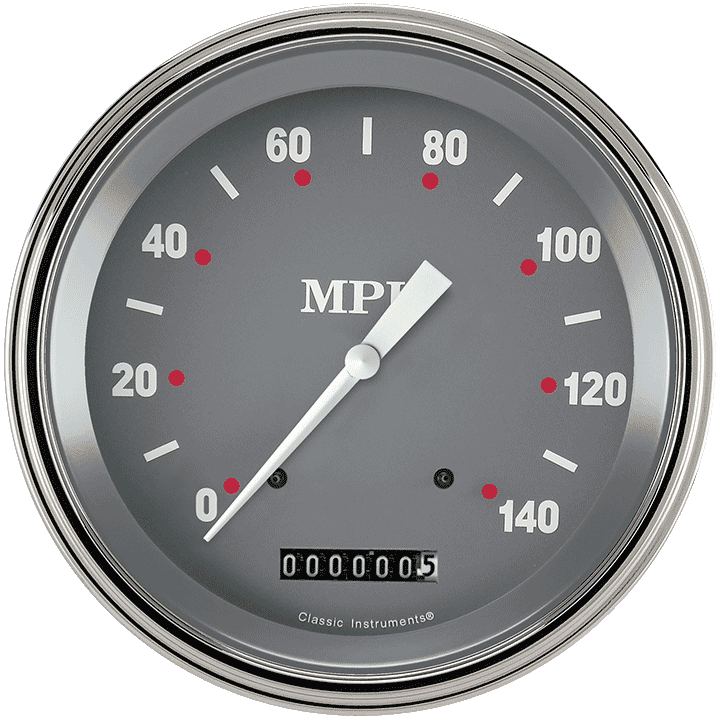 Classic Instruments SG Series 5" Speedometer Gauge (140 MPH) - SG56SLC
