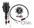 MSD Ready-to-Run Black Marine Distributor Ford 351C-460, Steel Gear - 835071