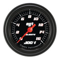 Classic Instruments Velocity Black 2-1/8" Exhaust Gas Tempature Gauge - VS198BBLF