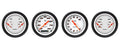 Classic Instruments Velocity White 3" Speedometer/Tach Gauge GM - VS05WBPF