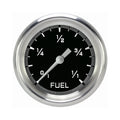 Classic Instruments Autocross Gray 2-5/8" Fuel Level Gauge - AX309GAPF