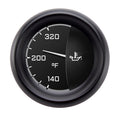 Classic Instruments Autocross Gray 2-1/8" Oil Temperature Gauge - AX28GBPF