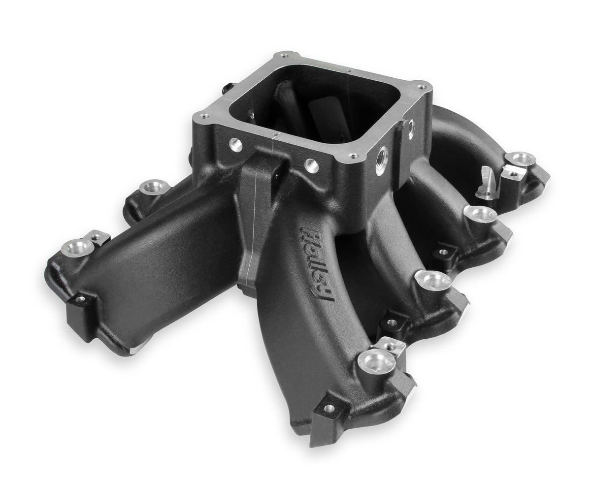 Holley Single Plane EFI 4500 Split-Design Race Intake Manifold- GM LS1/LS2/LS6 - 300-294BK
