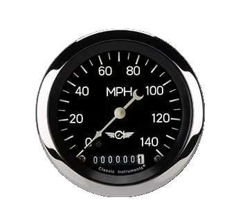 Classic Instruments Classic Series 3-3/8" Speedometer Gauge - CL55SRC