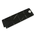 Holley LS Valley Cover with Oil Fill - Black Billet - 241-362