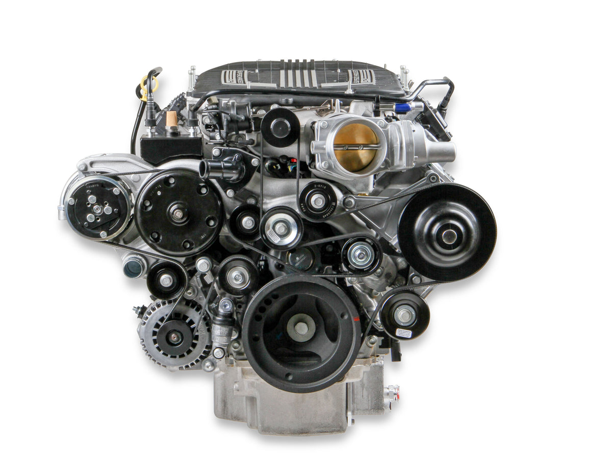 Holley Premium Mid-Mount Complete Accessory System
-GM Gen V LT4 Dry Sump Engines - 20-221BK