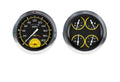 Classic Instruments Autocross Yellow 54-55 Chevy Truck Package w/ Speedtachular - CT54AXY62