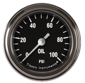 Classic Instruments Hot Rod 2-1/8" Oil Pressure Gauge - HR181SLF
