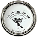 Classic Instruments Classic White 2-5/8" Transmission Temperature Gauge - CW227SLF
