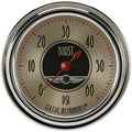 Classic Instruments All American Nickel 2-5/8" Boost Gauge (60 PSI) - AN343SLC