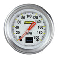 Classic Instruments Racepak 3-3/8" Speedo White - 250-CI-55DWA