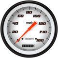 Classic Instruments Velocity White 4-5/8" Speedometer Gauge - VS56WBLF