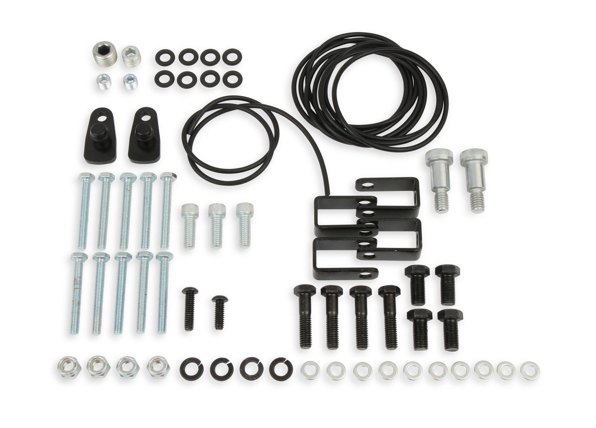 Holley Hardware Kit For Split Intake-Silver - 508-31