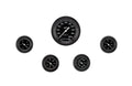 Classic Instruments AutoCross Gray Five Gauge Set - AX100GBLF