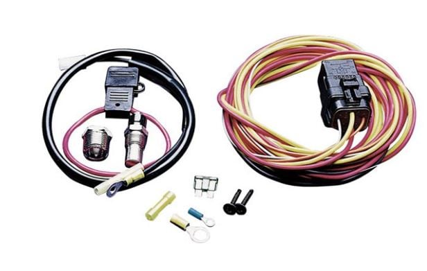 SPAL Electric Fan Wiring Harness Kit - 185FH