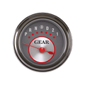 Classic Instruments Silver Series 2-1/8" Gear Indicator, Overdrive - SS06SLF