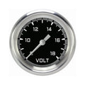 Classic Instruments Autocross Gray 2-5/8" Volt Gauge - AX330GAPF