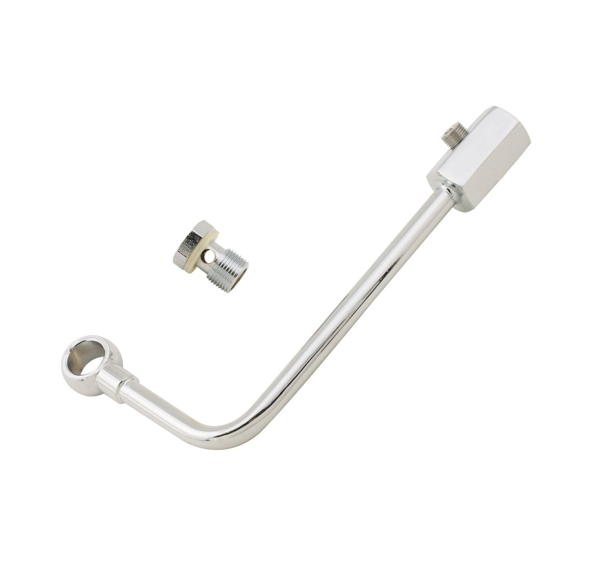 Mr. Gasket Fuel Line - Chrome - 29883