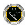 Classic Instruments Autocross Yellow 2-5/8" Oil Temperature Gauge - AX228YAPF