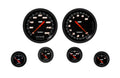 Classic Instruments Velocity Black Six Gauge Set - VS51BBLF