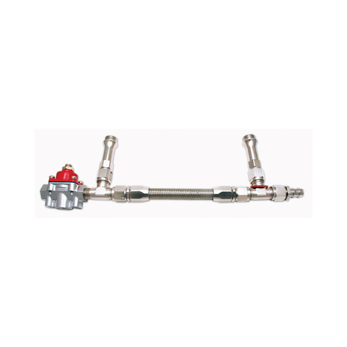 Quick Fuel By Pass Reg Fuel Line Kit #8AN Silver - 34-8000BPQFT