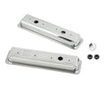 Mr. Gasket Chrome Valve Covers - Finned - 9415