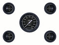 Classic Instruments Autocross Gray Six Gauge Set - AX00GBLF