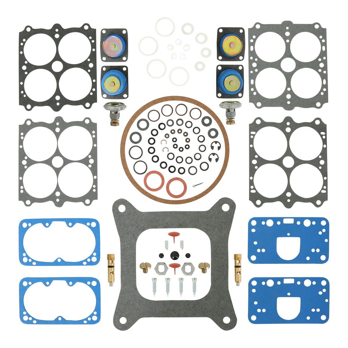 Quick Fuel Non-Stick Rebuild Kit; Alcohol/E85  4150/4150 H.P. - 3-208QFT