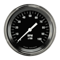 Classic Instruments Hot Rod 3-3/8" Tachometer Gauge - HR10SLF