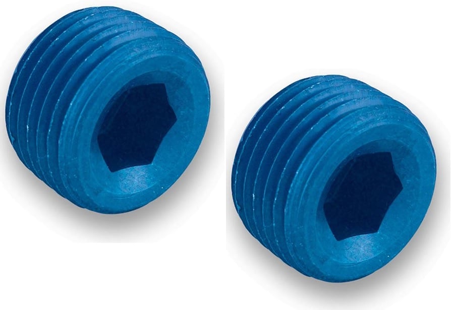 Earl’s 3/8" NPT Internal Plugs - 593204ERL