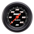 Classic Instruments Velocity Black 2-1/8"  Boost Electric Gauge (60 PSI) - VS143BBPF