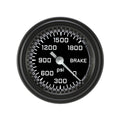 Classic Instruments AutoCross Gray 2-1/8" Brake Pressure Gauge - AX167GBLF