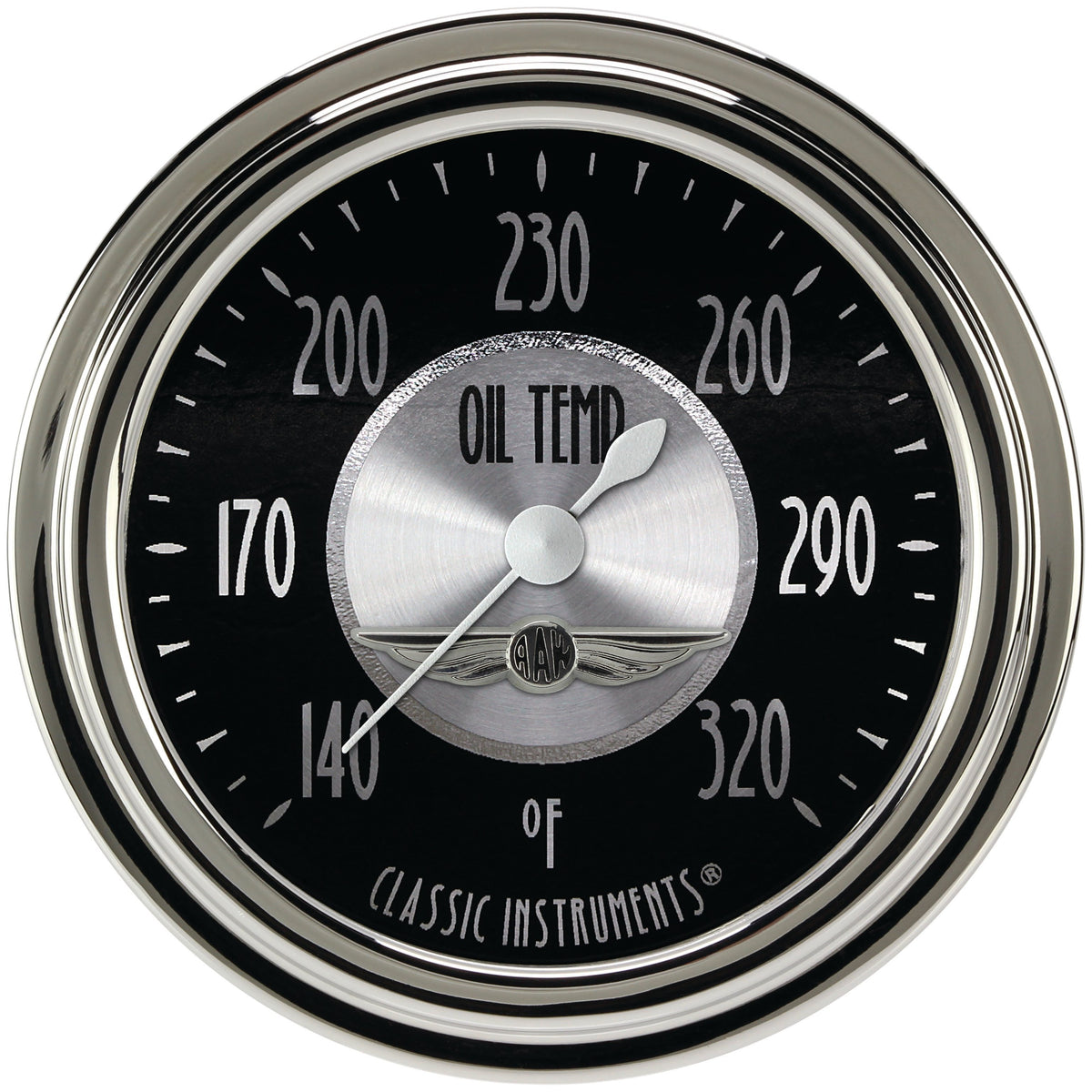 Classic Instruments All American Tradition 2-5/8" Oil Temperature Gauge - AT328SLC