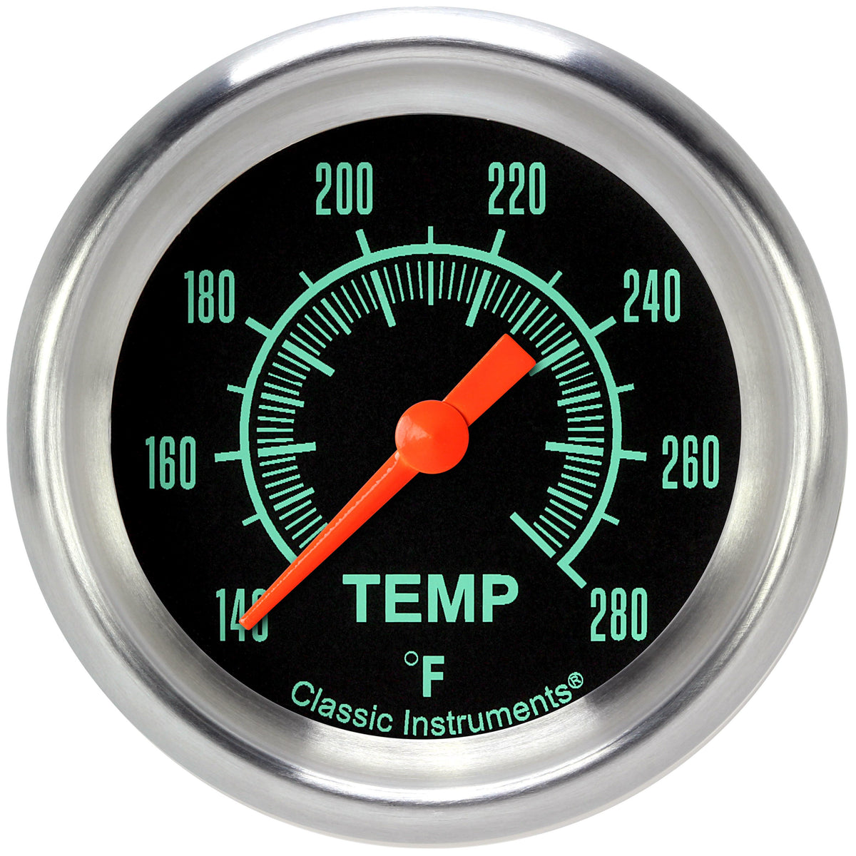 Classic Instruments G/Stock 2-5/8" Water Temperature Gauge, APF-1/4 - GS326APF-04