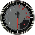Classic Instruments Autocross Gray 5" Tachometer Gauge (10K) - AX71GSLF