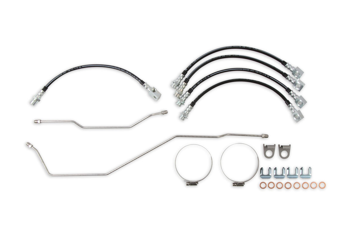 Rekudo JL8 Front & Rear Disc Brake Hoses & Hardlines - RK402-4