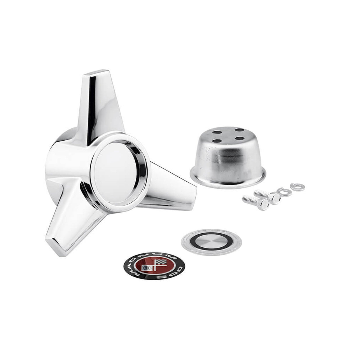 Legendary Wheel Alloy Rim Spinner - w/ Emblems - LW-HC033